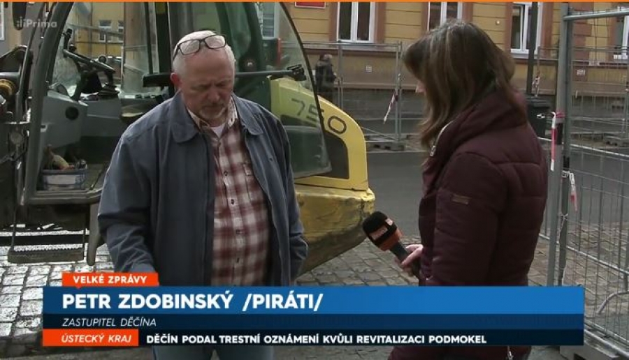 KAUZA REVITALIZACE PODMOKEL A PODANÉHO TRESTNÍHO OZNAMENÍ NA TV PRIMA
